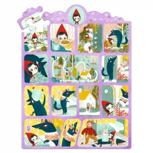 Rozprávkové puzzle - Červená Čiapočka - 35 ks