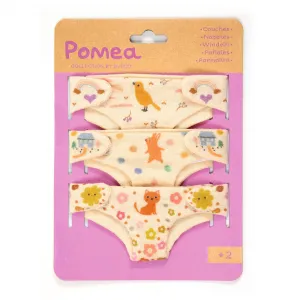 Baby Pomea - súprava 3 plienok