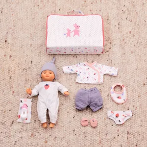 Baby Pomea - kufrík s bábikou Vanille a doplnkami