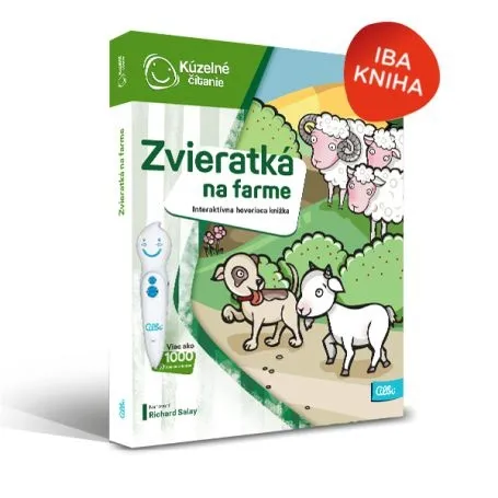 Kúzelné čítanie - Kniha - Zvieratká na farme