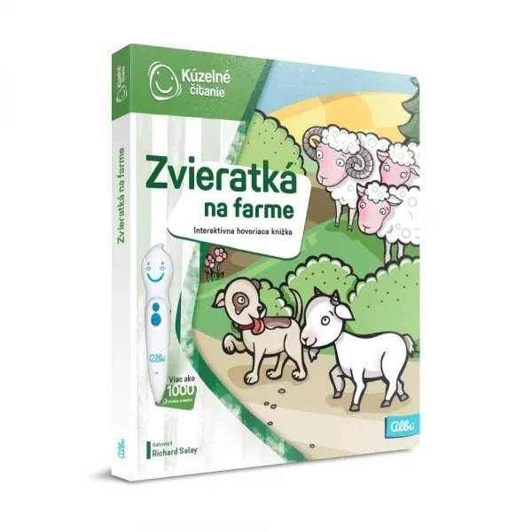 Kúzelné čítanie - Kniha - Zvieratká na farme