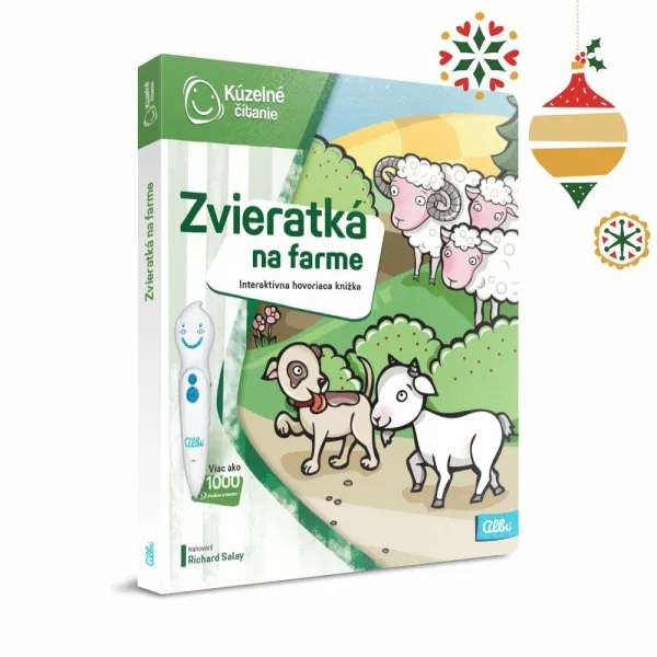 Kúzelné čítanie - Kniha - Zvieratká na farme