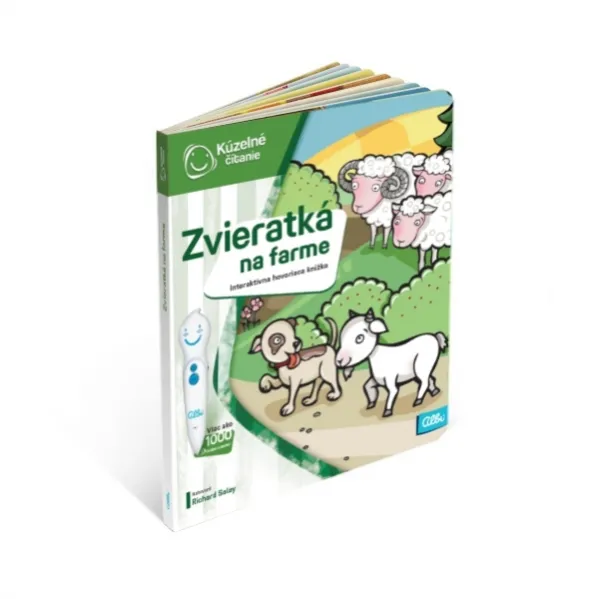 Kúzelné čítanie - Kniha - Zvieratká na farme