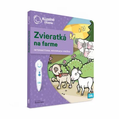 Kúzelné čítanie - Kniha - Zvieratká na farme