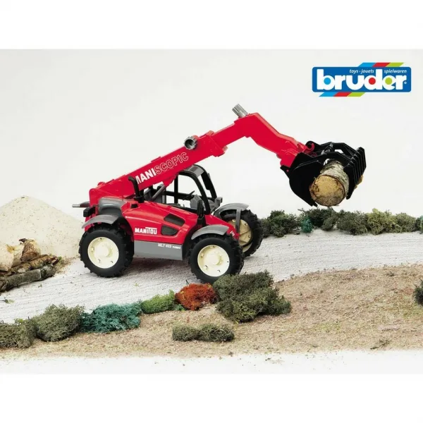 BRUDER - 02125 Manitou MLT 633 nakladač s teleskopickým ramenom