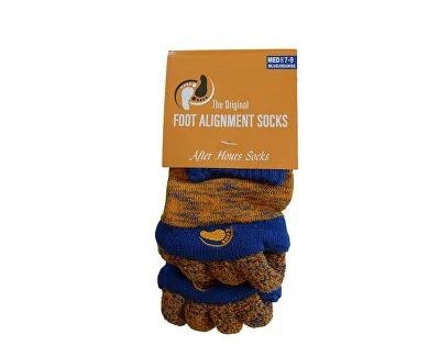 Adjustační ponožky Orange/Blue, L (vel. 43+]