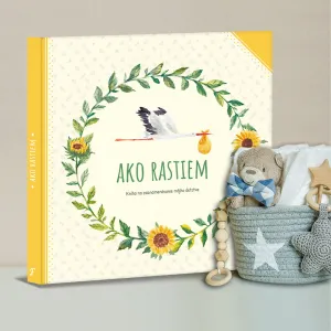 Ako rastiem - Kniha pre zaznamenávanie môjho detstva