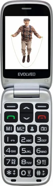EVOLVEO EasyPhone FS, červená