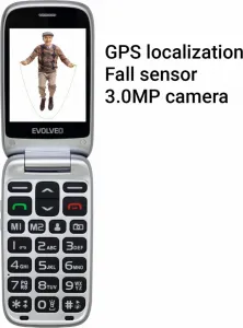 EVOLVEO EasyPhone FS, červená