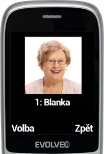 EVOLVEO EasyPhone FS, červená