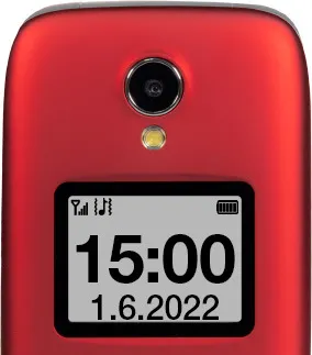 EVOLVEO EasyPhone FS, červená