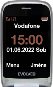 EVOLVEO EasyPhone FS, červená