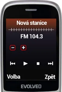 EVOLVEO EasyPhone FS, červená