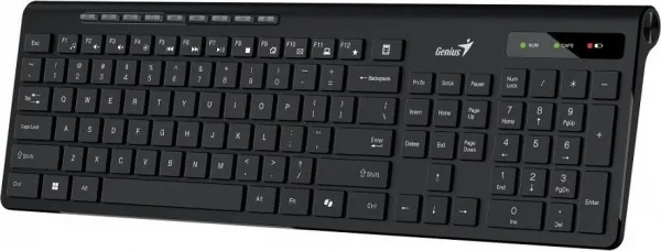 Genius SlimStar 7230/Bezdrátová USB/CZ-SK layout/Černá