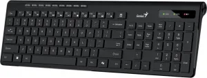 Genius SlimStar 7230/Bezdrátová USB/CZ-SK layout/Černá