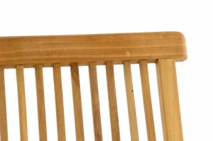 Divero 2159 Skladacia stolička z teakového dreva