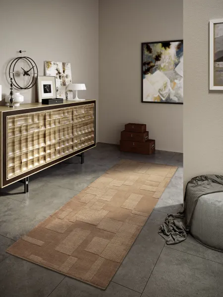 Villeroy & Boch - Hanse Home koberce Behúň Villeroy & Boch 106181 Copper Brown - 80x250 cm