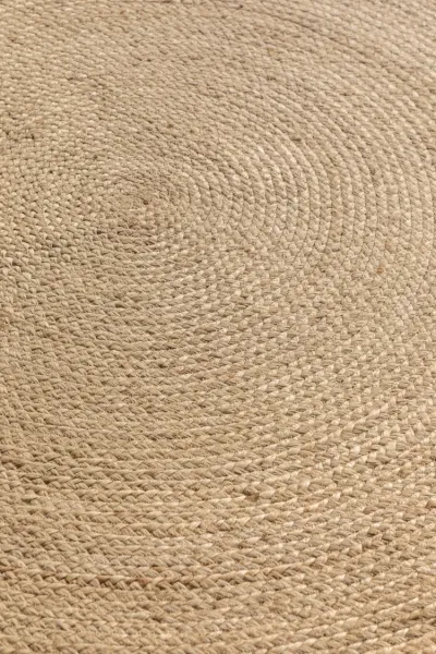 Koberec Jute Braided Rangpur naturálny / ivory