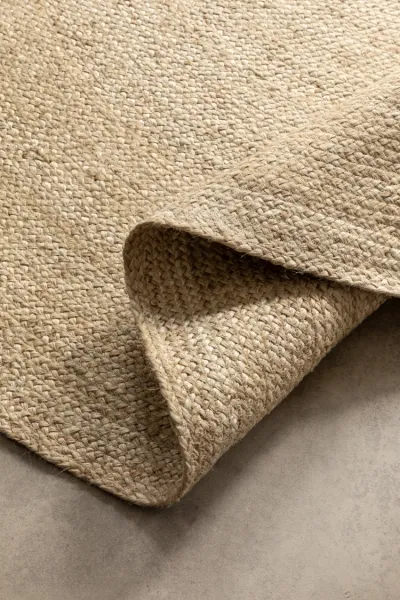 Koberec Jute Braided Rangpur naturálny / ivory
