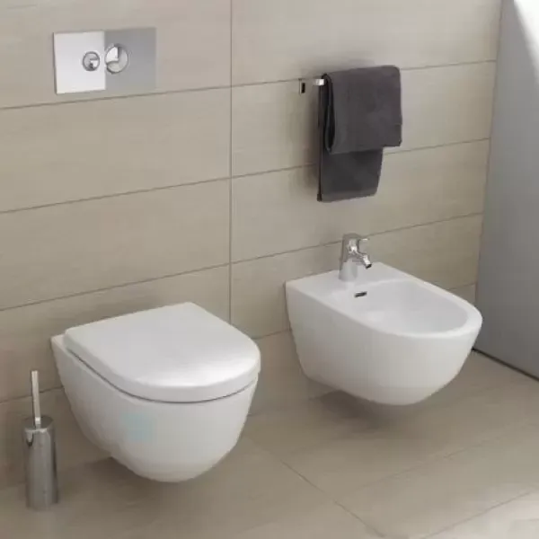 Laufen Pro - Závesný bidet, 530x360 mm, 1 otvor na batériu, biela H8309520003021