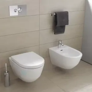 Laufen Pro - Závesný bidet, 530x360 mm, 1 otvor na batériu, biela H8309520003021