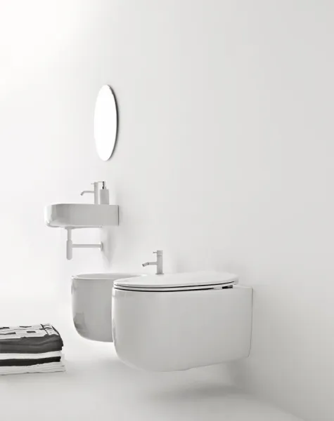 KERASAN - NOLITA WC sedátko, SLIM, Soft Close, biela 539101