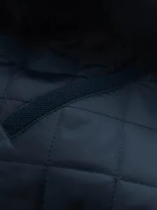 Pánska prechodná motorkárska bunda tmavo modrá