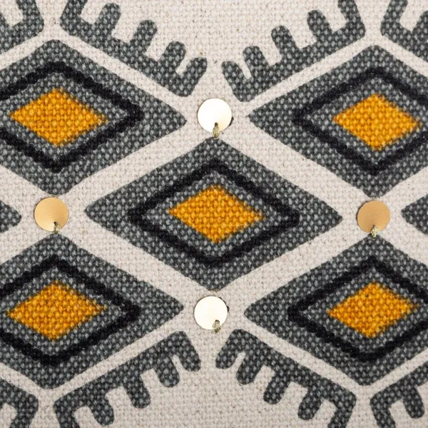 ATMOSPHERA Bavlnený povlak na vankúš Aztec 40x40 cm biely
