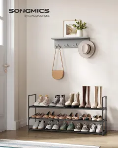 SONGMICS Botník NEBIO čierny