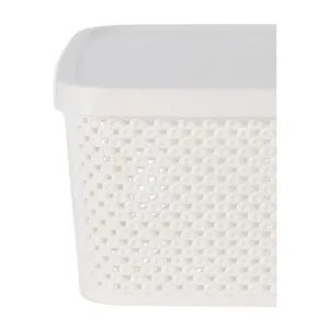 Storage Solutions Úložný košík Simple 23 cm biely