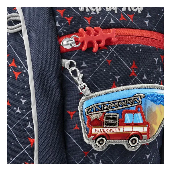 Detský batoh Step by Step KIGA MINI, Fire Truck Finn