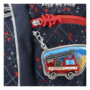 Detský batoh Step by Step KIGA MINI, Fire Truck Finn
