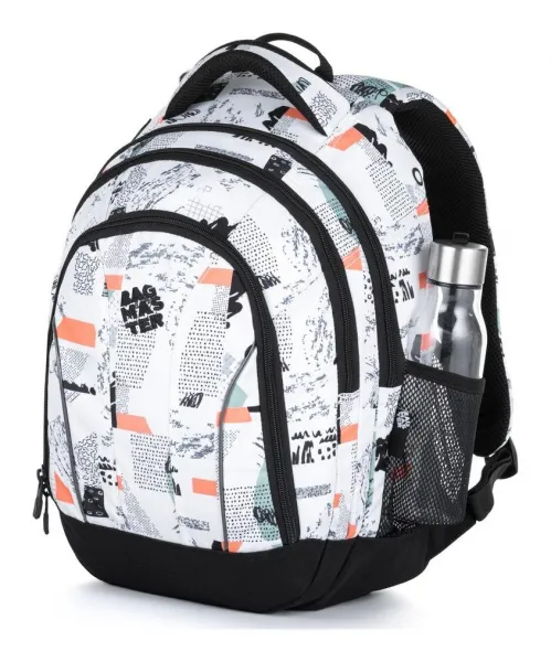 Bagmaster Supernova 21 A White/black/orange/green