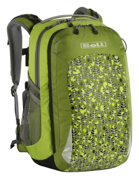 Školský batoh BOLL SMART Artwork Collection 24 l Leaves - cedar