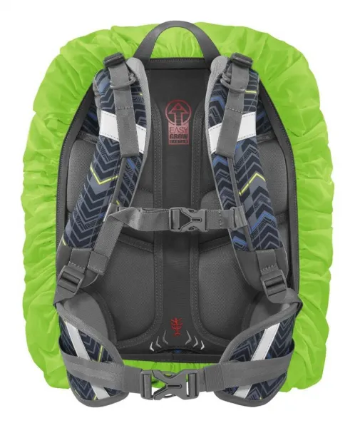 Pršiplášť pre školskú aktovku alebo ruksak, zelená