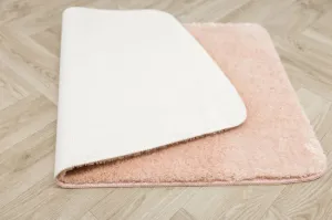 Kúpeľňový koberček Malmo ružový