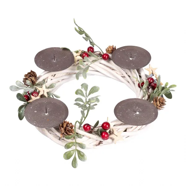 Die moderne Hausfrau Adventní věnec Nature