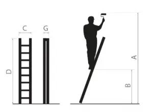 Opornýrebríkzhliníkas8stupňamianosnosťou150kg