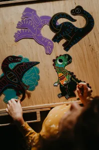 Atelier Mini - vyškrabovacie obrázky Dinosaury