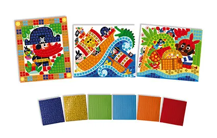 Atelier Mini - mozaika - piráti