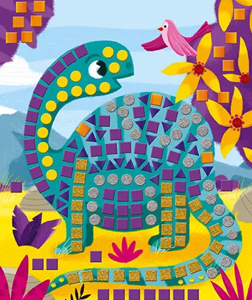 Atelier Maxi - mozaika dinosaury