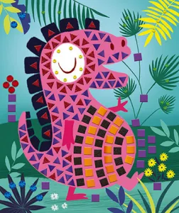 Atelier Maxi - mozaika dinosaury