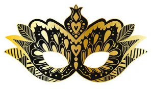 Atelier Mini - vyškrabovacie obrázky party masky