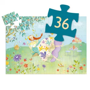 Puzzle – Princezná na hojdačke – 36 ks