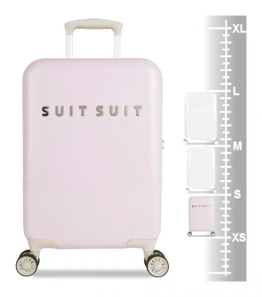 Palubný kufor 55x40x20 SUITSUIT TR-1221/3-S - Fabulous Fifties Pink Dust
