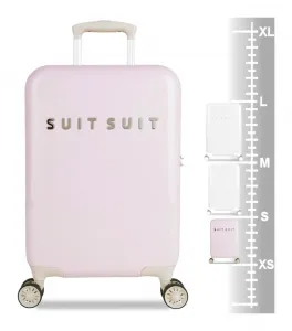 Palubný kufor 55x40x20 SUITSUIT TR-1221/3-S - Fabulous Fifties Pink Dust
