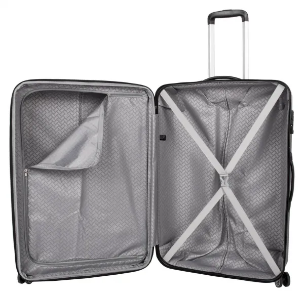 Veľký cestovný kufor Travelite City 4w L Navy