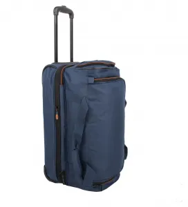 Cestovná taška na kolieskach Travelite Basics Wheeled duffle S Navy/orange