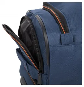 Cestovná taška na kolieskach Travelite Basics Wheeled duffle S Navy/orange