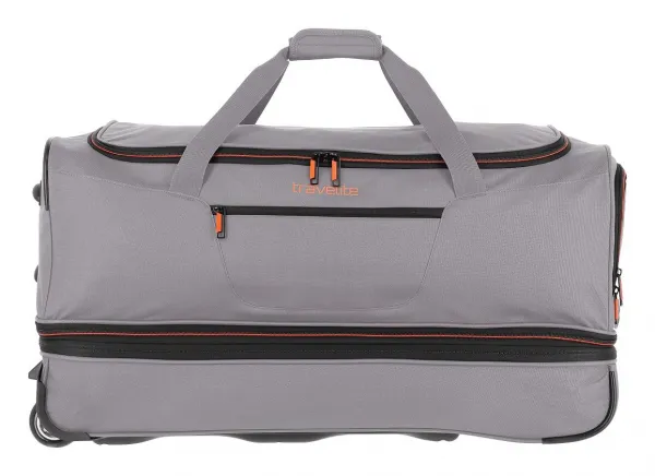 Cestovná taška na kolieskach Travelite Basics Wheeled duffle L Grey